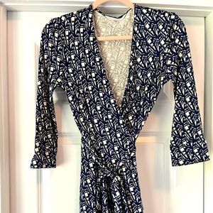 DVF wrap dress